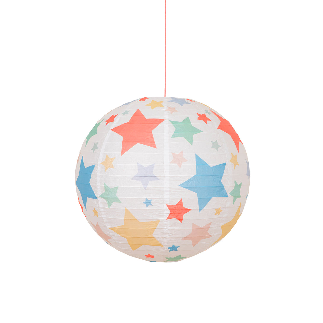 Our paper lanterns, decorated with stars and stripes, are fabulous hanging decorations.