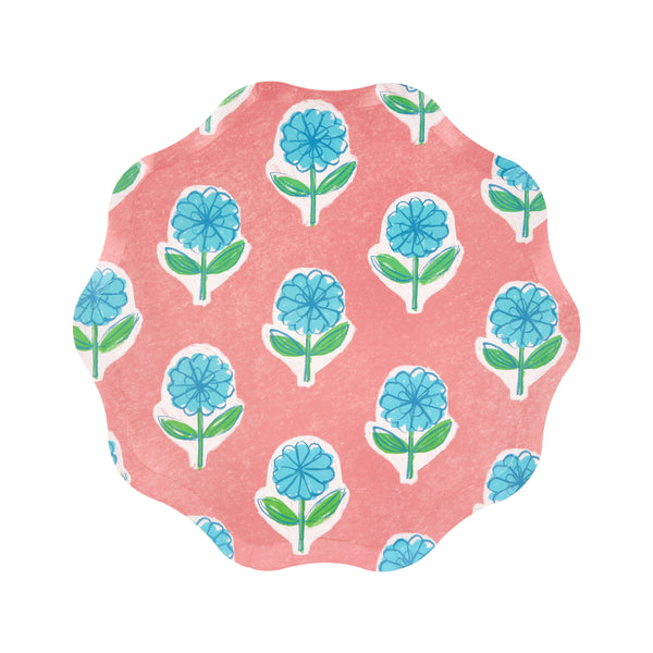 Our side plates, made from quality paper, feature pretty floral designs in summery colours, ideal for chic garden parties and birthdays. Image5