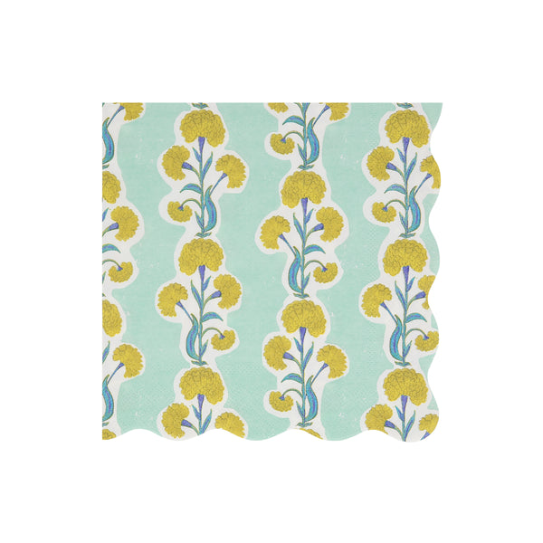 Our disposable napkins, in a large size, feature Molly Mahon floral patterns, ideal for a stylish gathering. Image4