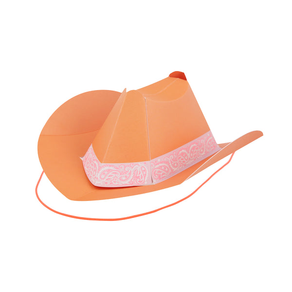 Our mini party hats are made in the shape of Western hats, crafted from paper in 8 fabulous colours. Image6
