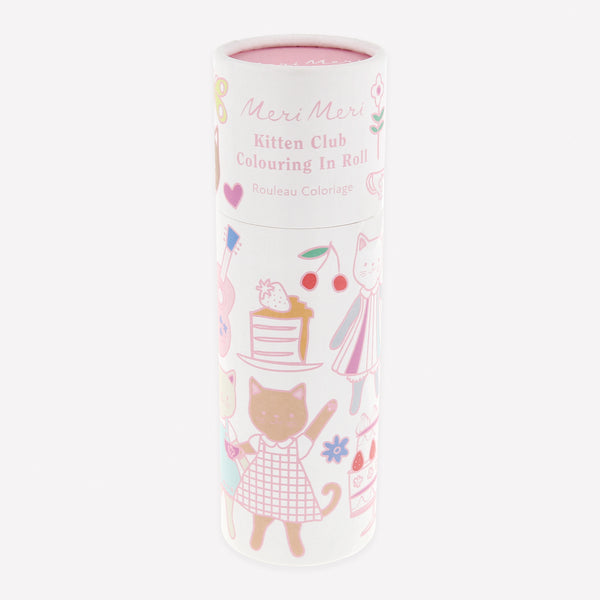 Our special colouring set includes cute images of kittens, cake, butterflies and ice-cream, to colour in with the 5 wax crayons supplied. Image1