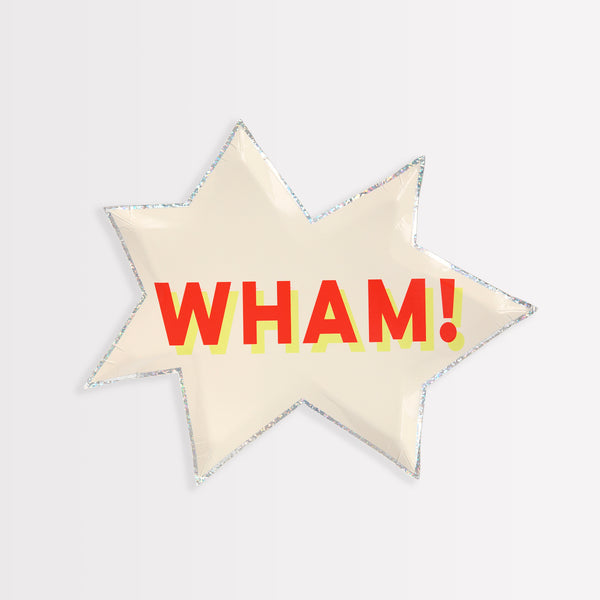 These party plates are ideal if you're looking for superhero party supplies, to decorate your party table. Image6