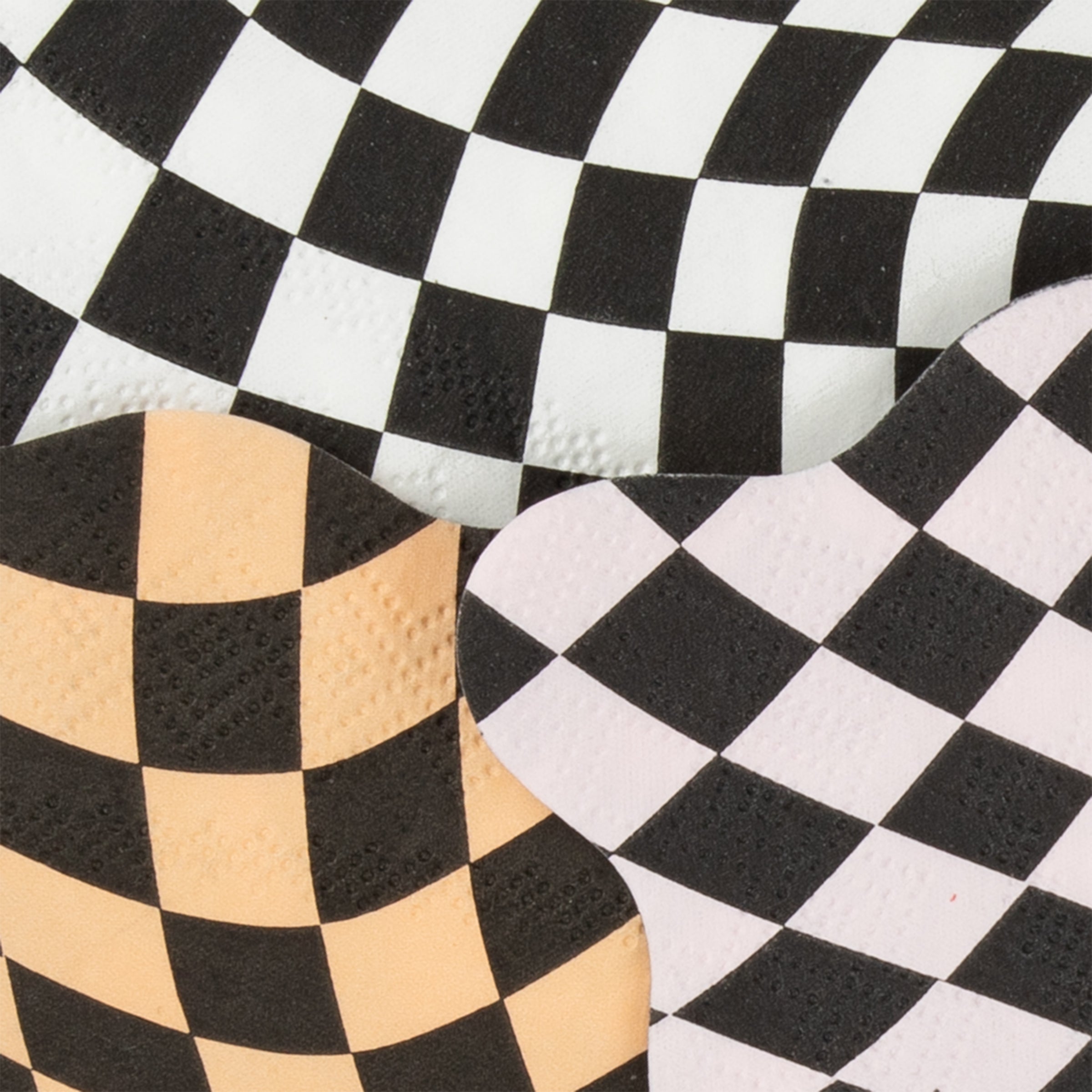 Our party napkins have a swirling black checkered pattern perfect go add to your Halloween party ideas.