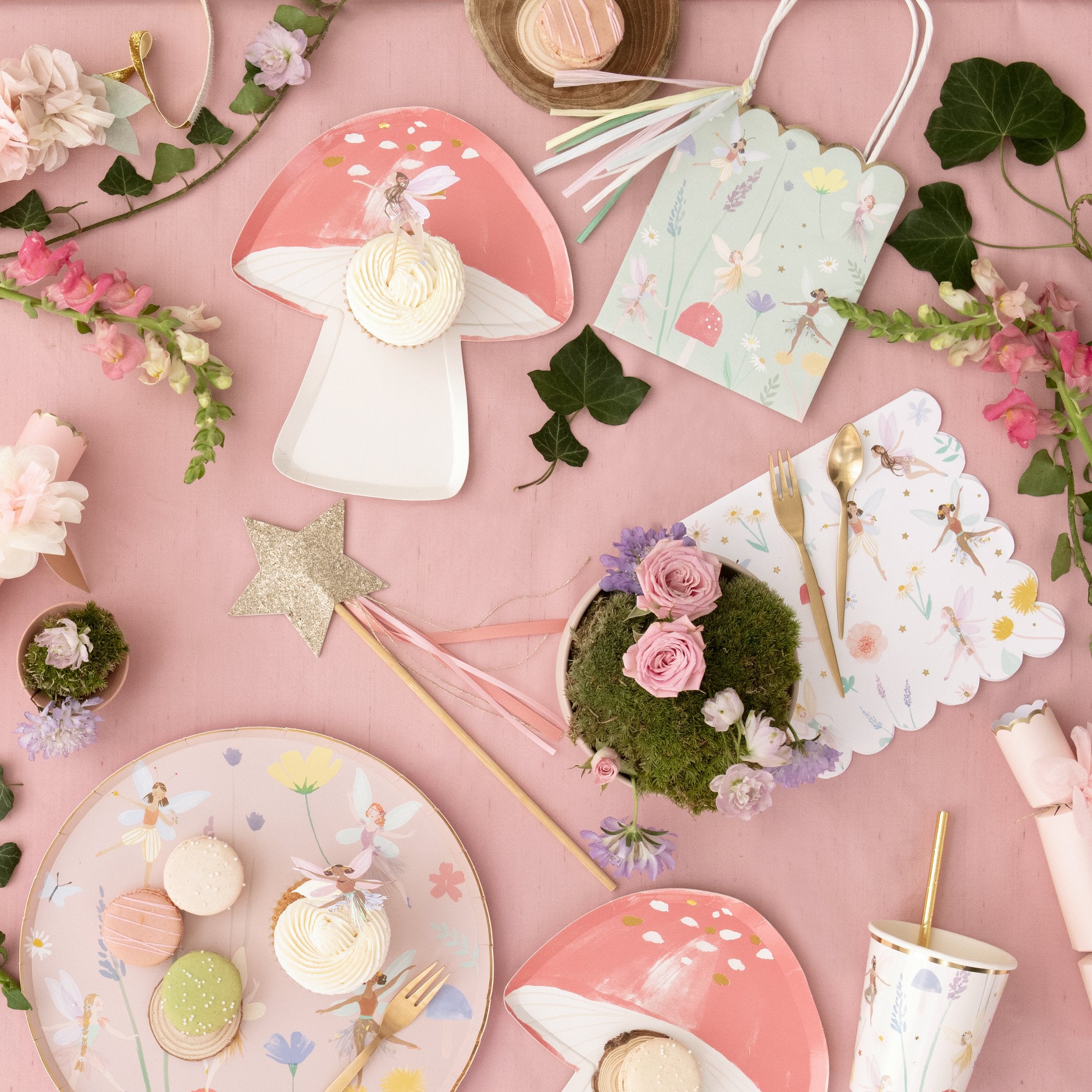 Our fairy napkins will make your fairy party or princess party look fantastic.