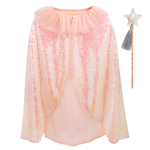 Iridescent Sequin Cape Costume Image5