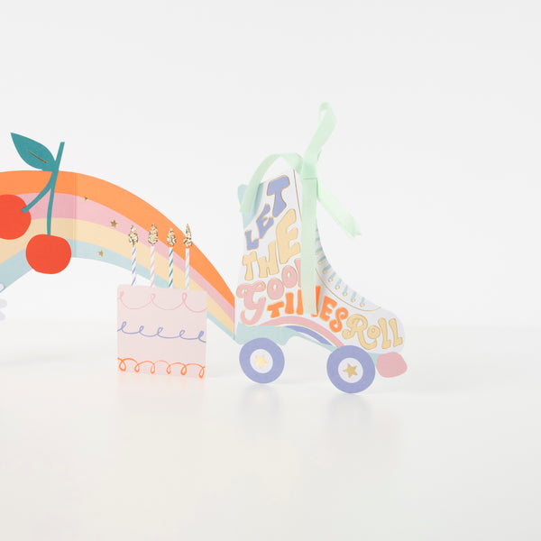 Roller Skate Birthday Card Image2