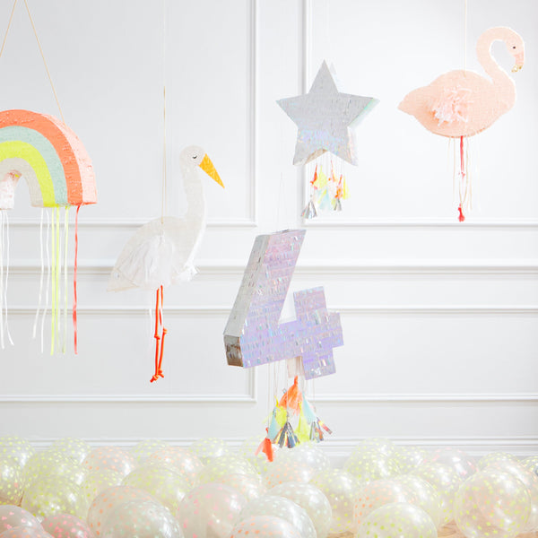 Silver Star Party Piñata Image6