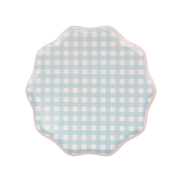 Our gingham plates come in four pastel shades, perfect for spring or summer parties. Image3