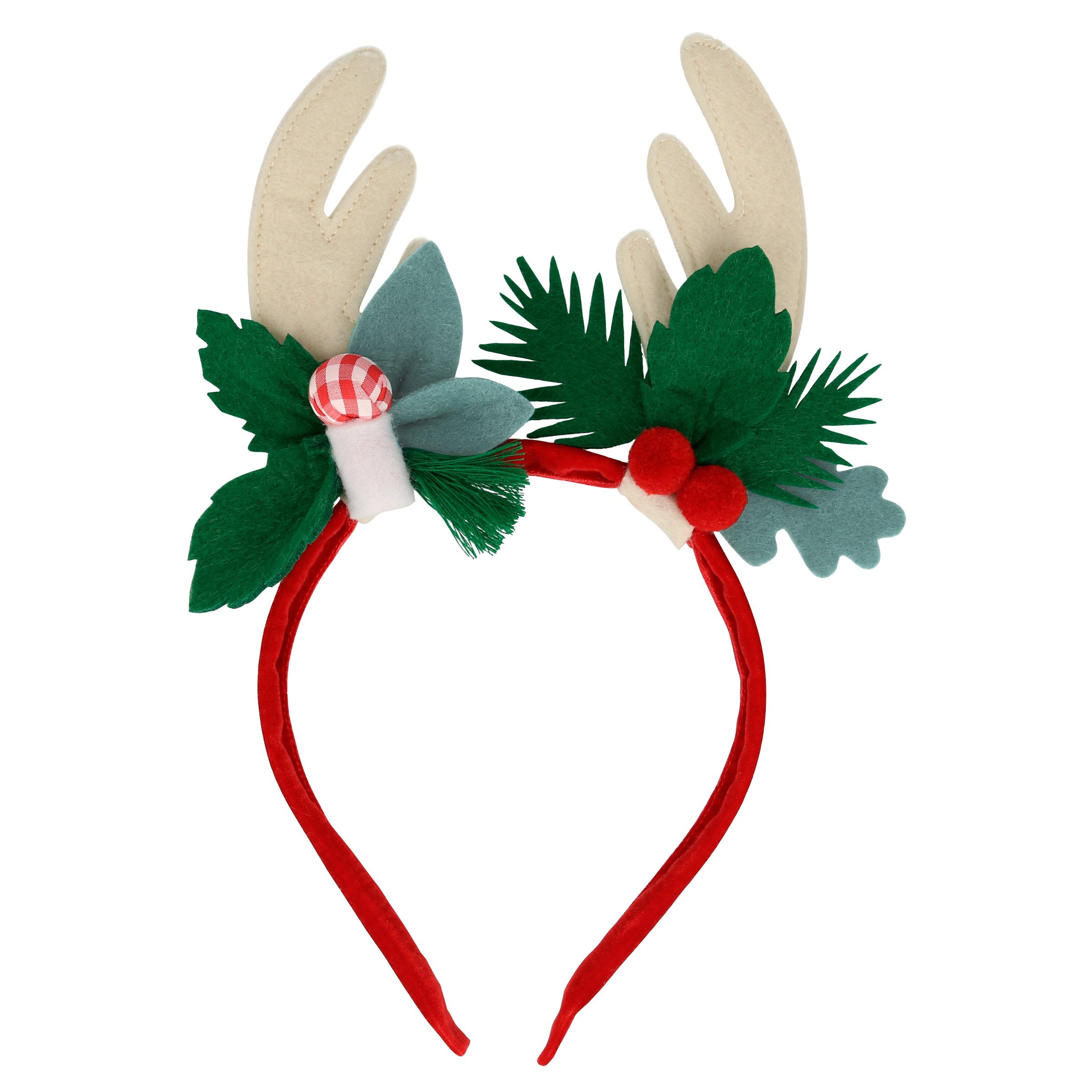 Our felt reindeer antlers make a fabulous kids Christmas costume.