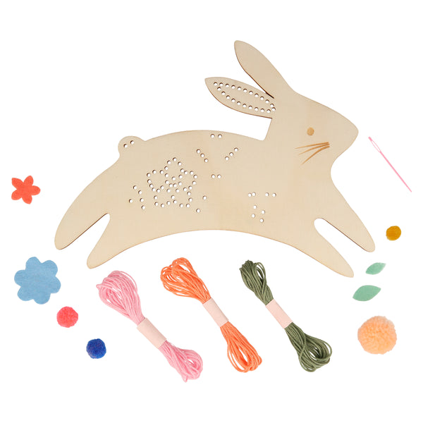 Kids who love crafts will adore this creative gift, with a wooden bunny to embroider, perfect as an Easter gift for kids. Image6
