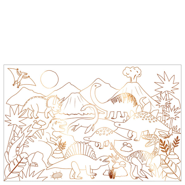 Dinosaur Kingdom Colouring Posters Image4