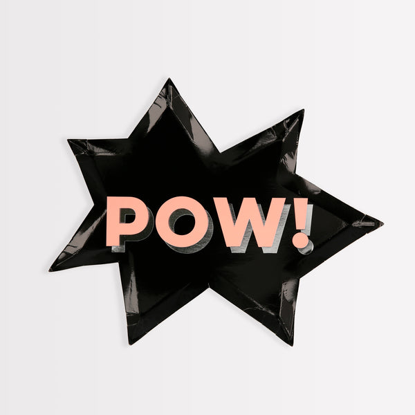 These party plates are ideal if you're looking for superhero party supplies, to decorate your party table. Image4