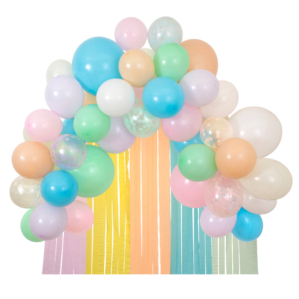 Pastel Balloon & Streamer Garland Image3