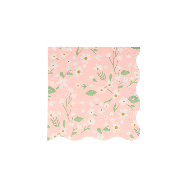 Our paper napkins have a pretty ditsy floral design, ideal as cocktail napkins, or for picnics or kids birthday parties. Image2