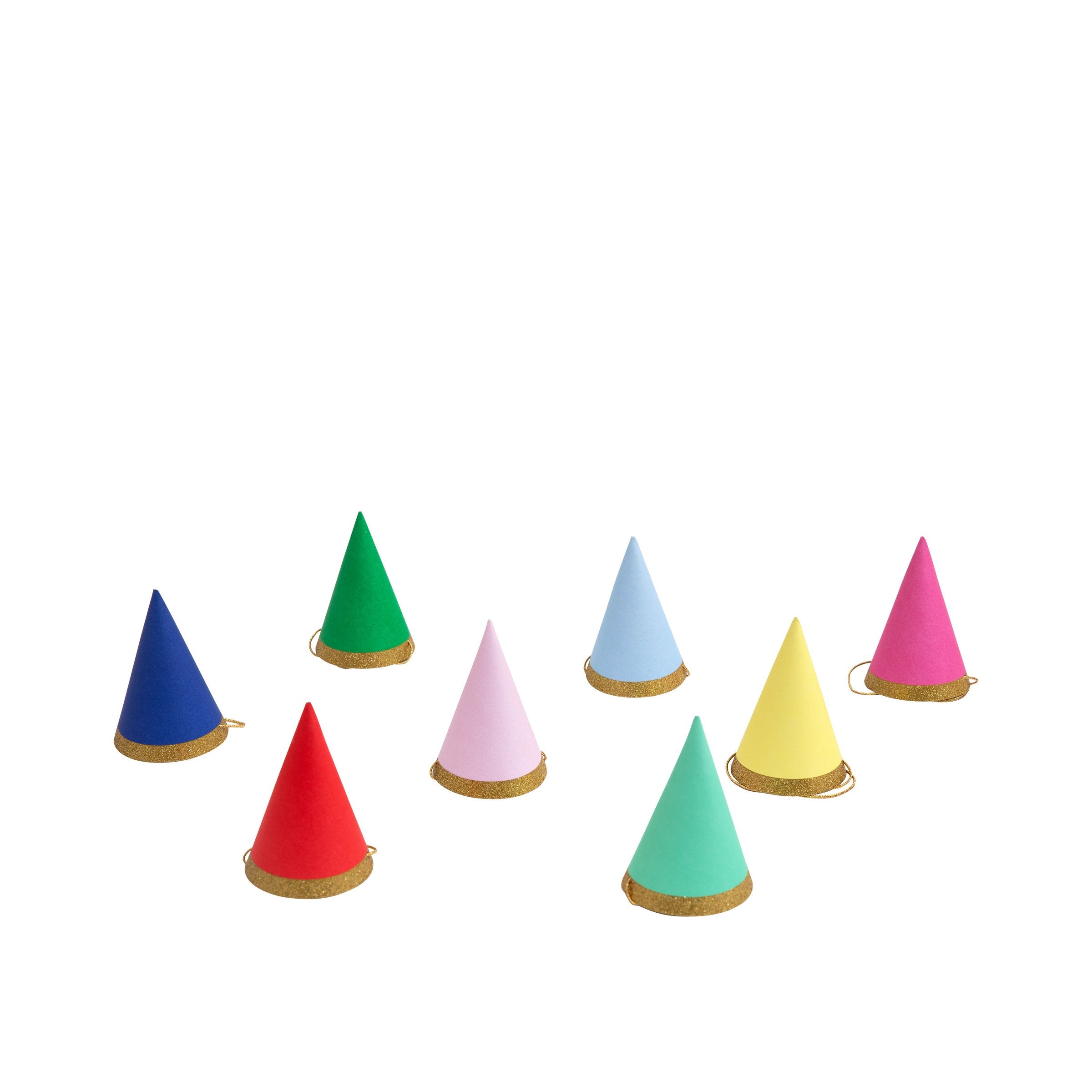 Multicolour Mini Party Hats