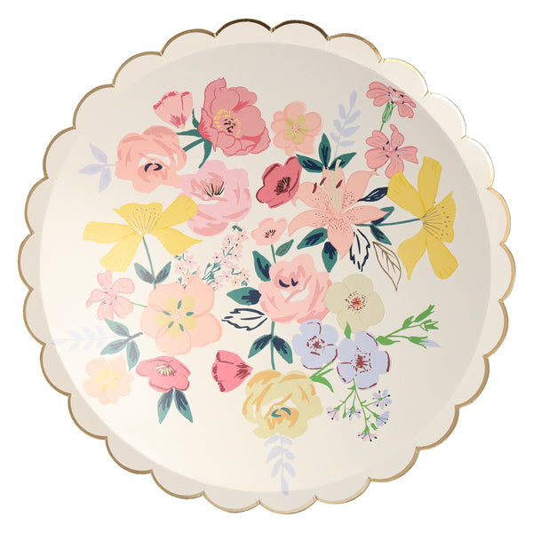 Our party plates, with beautiful flower designs,  look amazing at a picnic, garden party or anywhere you want the beauty of nature. Image4