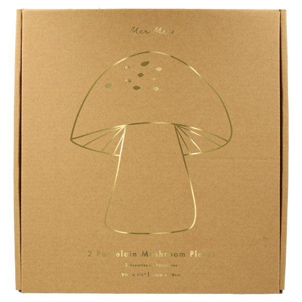 These fabulous mushroom luxury plates are great for a nature theme or for fairy party supplies. Image5