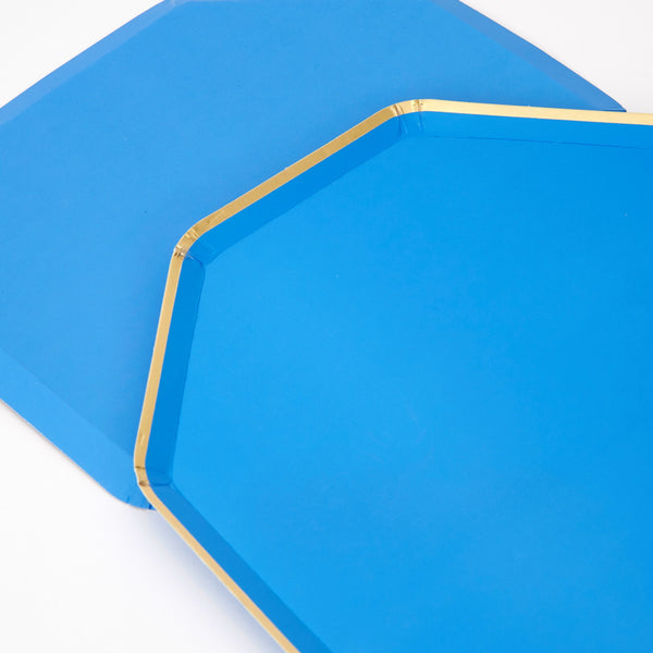 Bright Blue Side Plates Image3