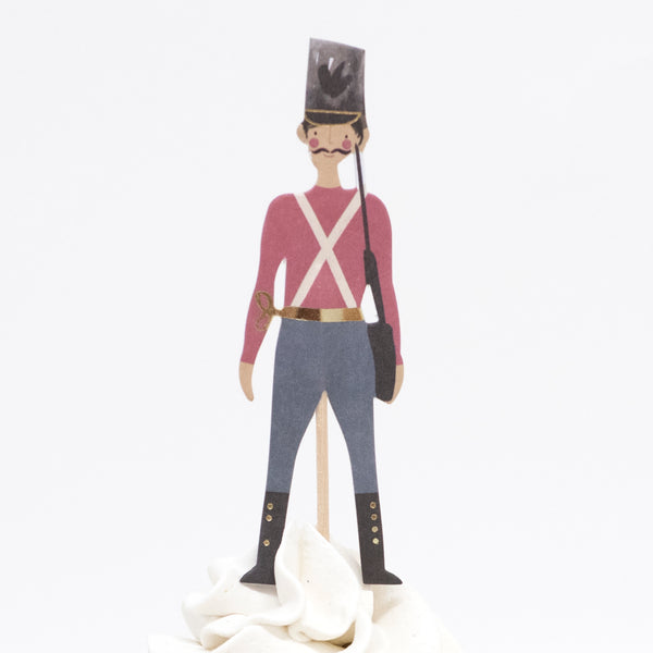 Make the most wonderful Christmas cupcakes with our special Nutcracker Christmas kit. Image6