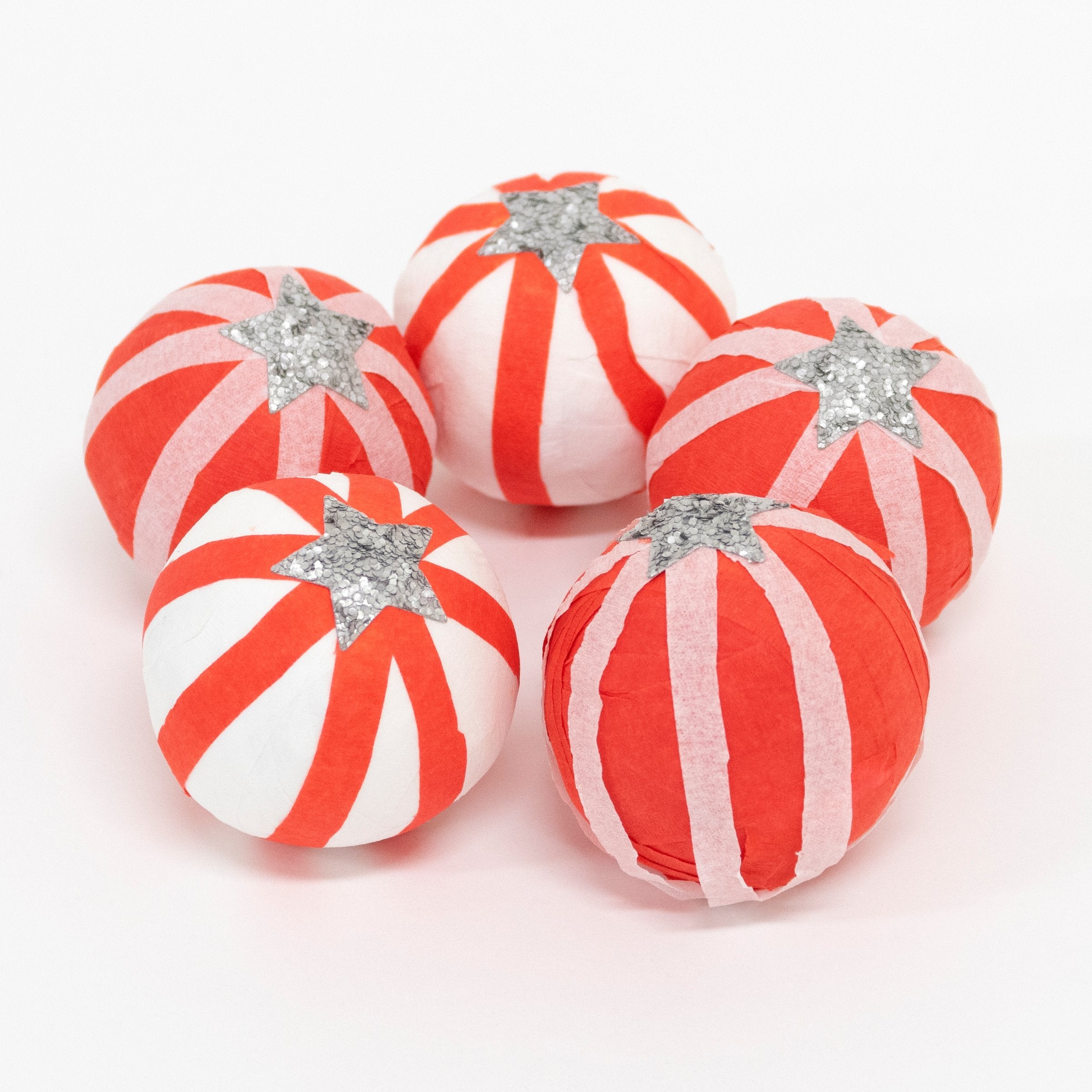 Our Christmas surprise balls are fabulous gifts for party guests.