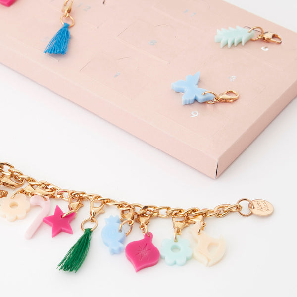 This advent calendar is the perfect Christmas gift for girls, with a ballerina suitcase and pretty bracelet. Image2