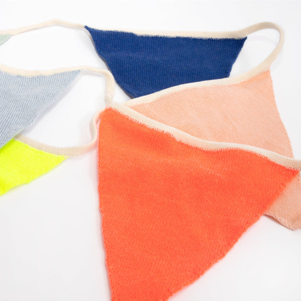 Multicolour Knitted Flag Garland Image2