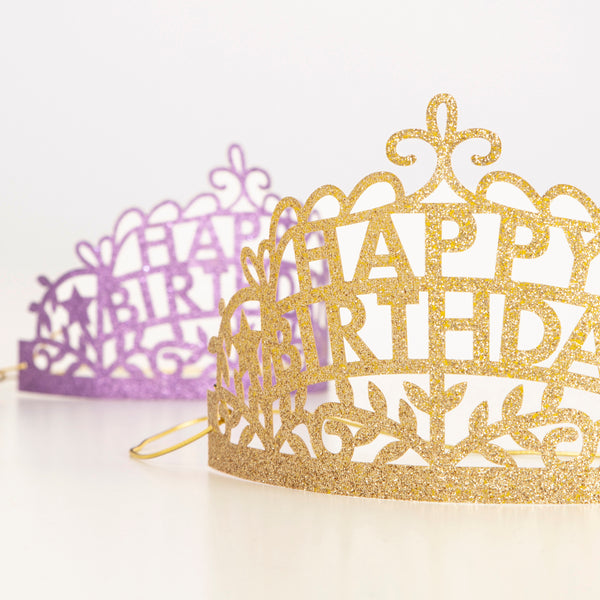 Our princess tiara, a party hat alternative, with lots of glitter is ideal for a princess party or fairy party. Image3