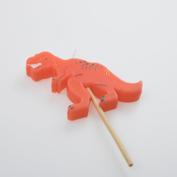 Our dinosaur candles will make your dinosaur cake look amazing. Image5