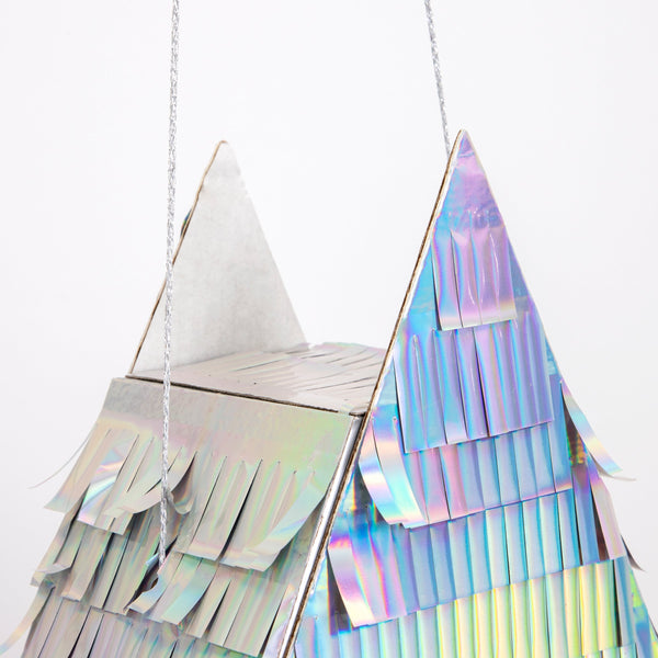 Silver Star Party Piñata Image2