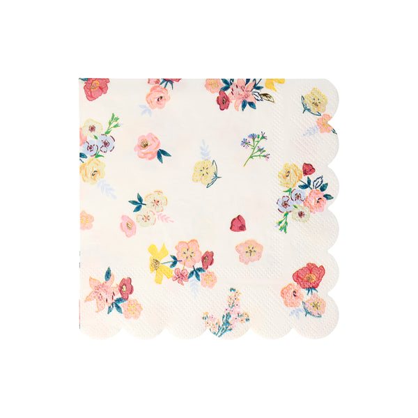 Our party napkins, with beautiful flowers, are ideal for a garden party or picnic. Image5