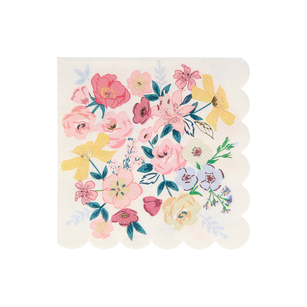 Our party napkins, with beautiful flowers, are ideal for a garden party or picnic. Image6