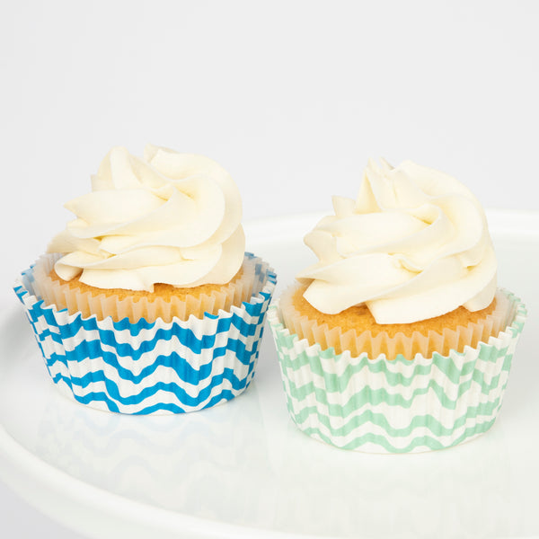 Our cupcake kit features toppers to create shark cupcakes and other sea creatures. Image9
