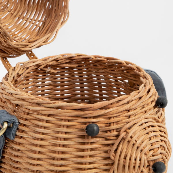 Bear Rattan Bag Image5