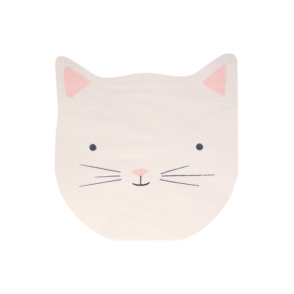 These pastel napkins are perfect for kids party decorations, or for a cat birthday party. Image8
