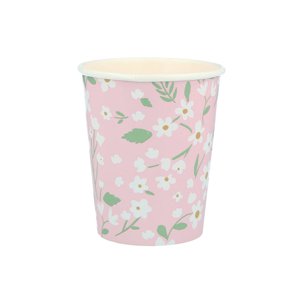 Make your party table look amazing with our pretty party cups, crafted from paper with a floral design. Image4