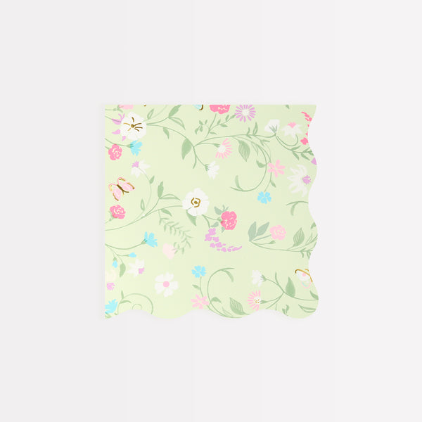 Laduree Floral Small Napkins Image7