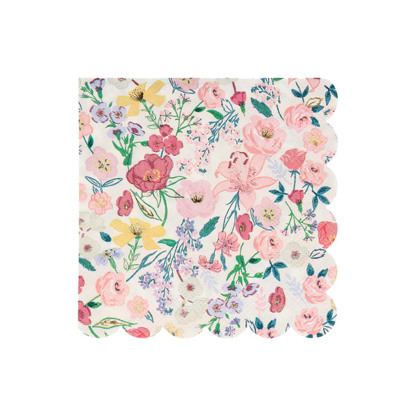 Our party napkins, with beautiful flowers, are ideal for a garden party or picnic. Image4