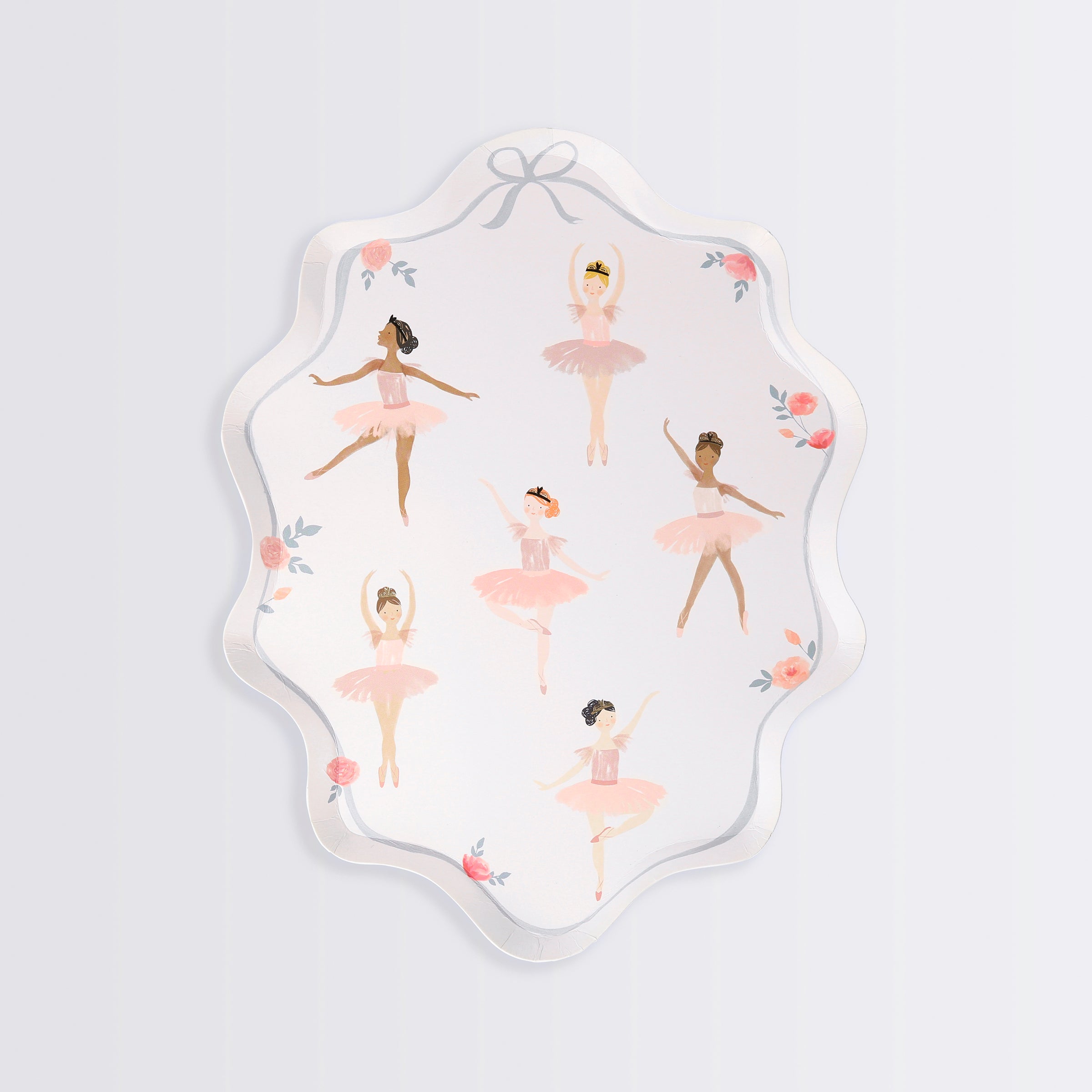 Our paper plates, featuring ballet dancers, are perfect to add to your ballerina birthday party supplies.