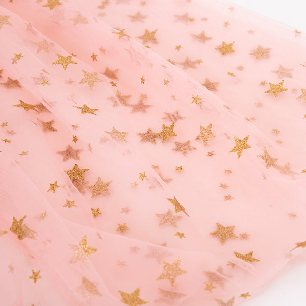 Pink Tulle Star Cape Image6