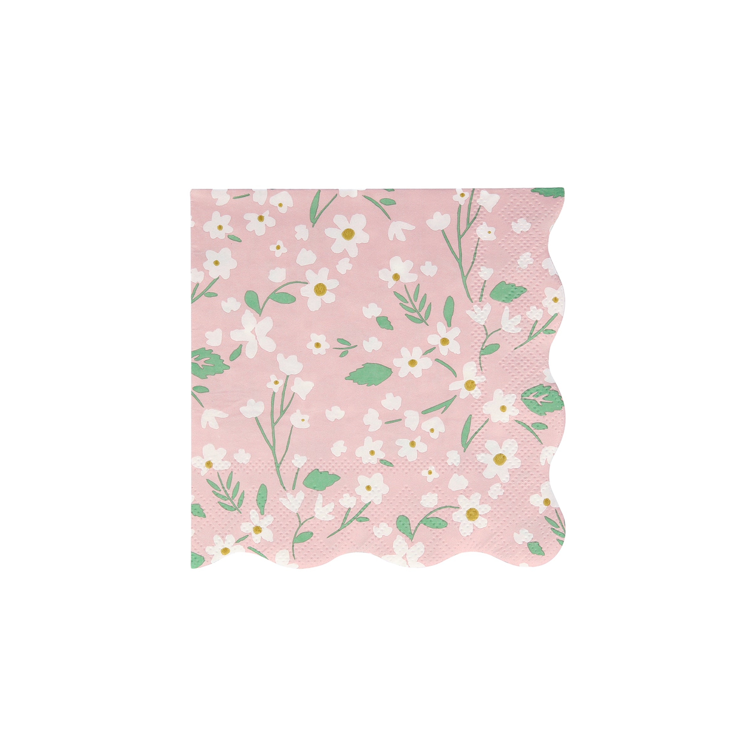 Our paper napkins have a pretty ditsy floral design, ideal as cocktail napkins, or for picnics or kids birthday parties.