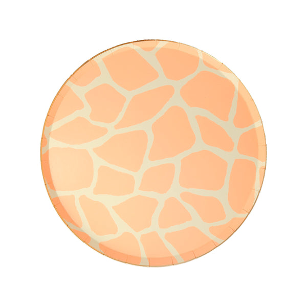 Our animal print side plates are fabulous paper plates for a safari party. Image3