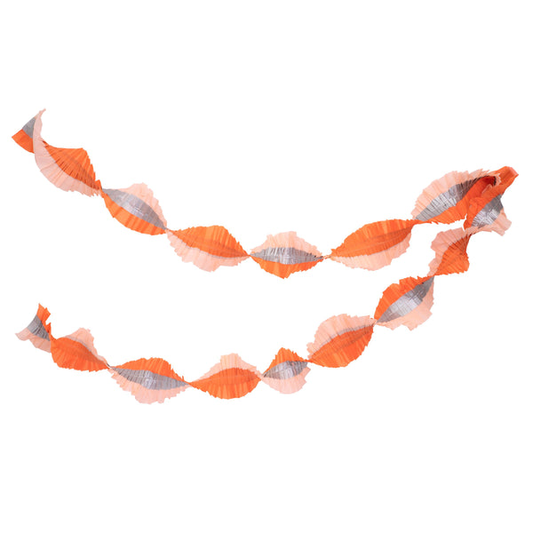 Our pastel party streamers are a stylish way to add colour to your Halloween party decorations. Image1