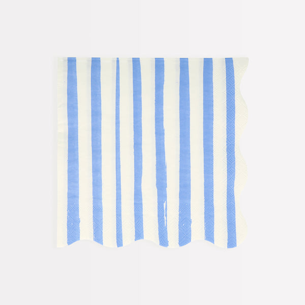 Our scalloped napkins, with bright stripes, are really stylish paper napkins. Image9