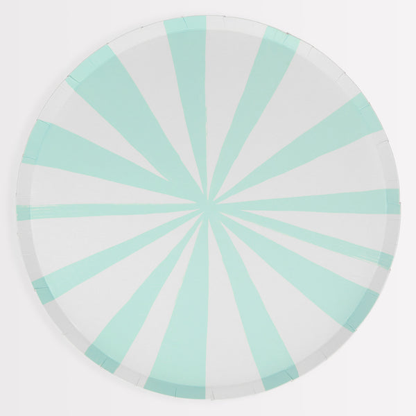 Mixed Stripe Dinner Plates Image4