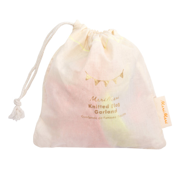 Multicolour Knitted Flag Garland Image4