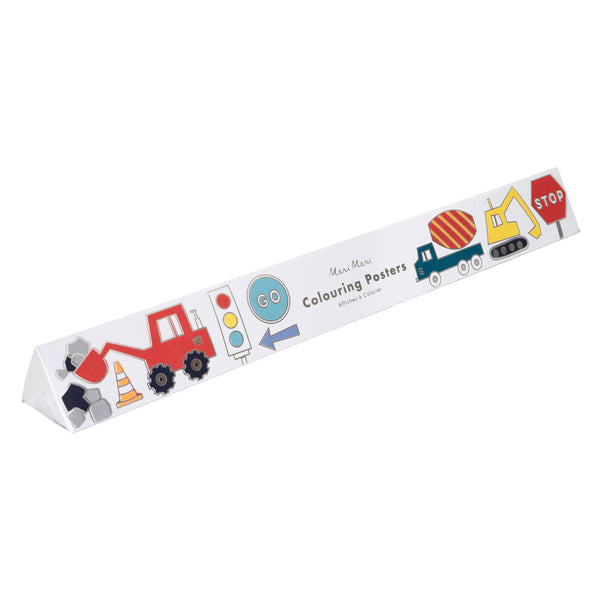 Construction Colouring Posters Image4