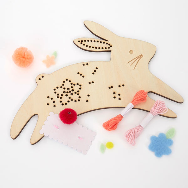 Kids who love crafts will adore this creative gift, with a wooden bunny to embroider, perfect as an Easter gift for kids. Image3