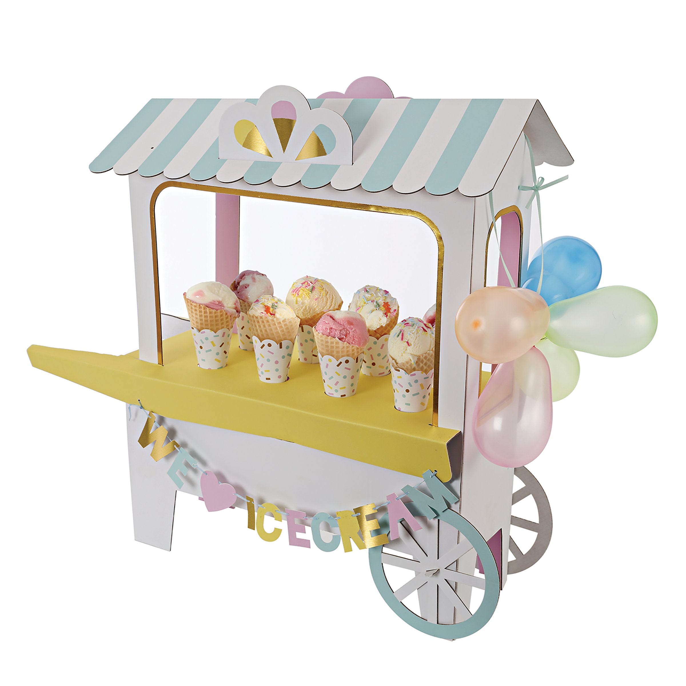 Ice Cream Cart Centrepiece