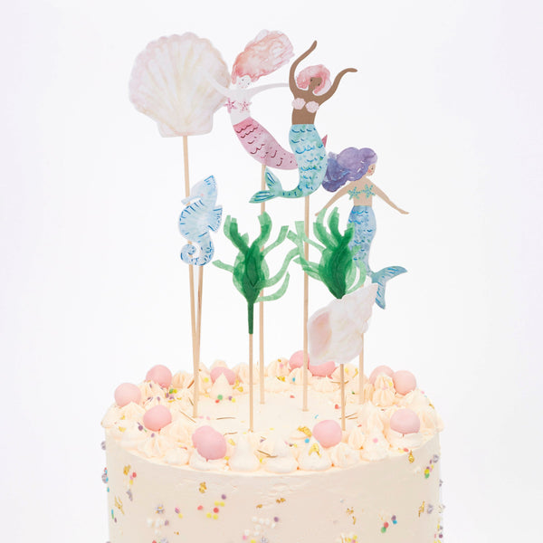 Mermaid Cake Toppers Image2