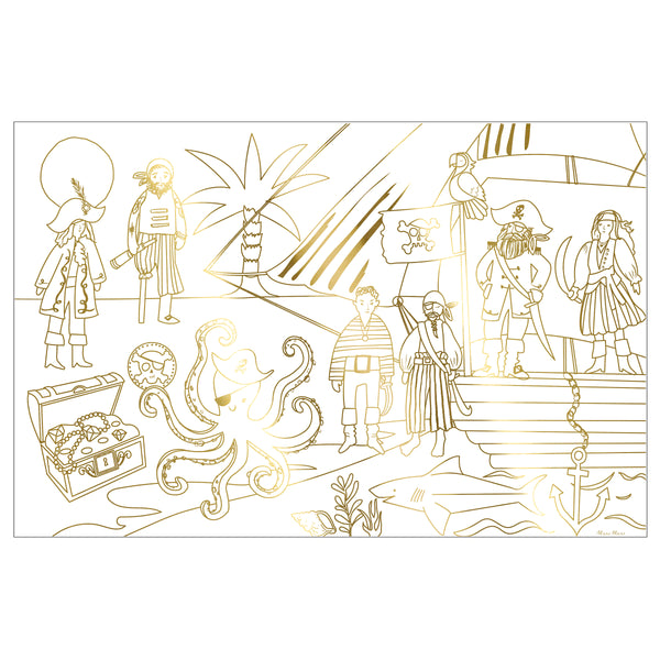 Pirate Colouring Posters Image6